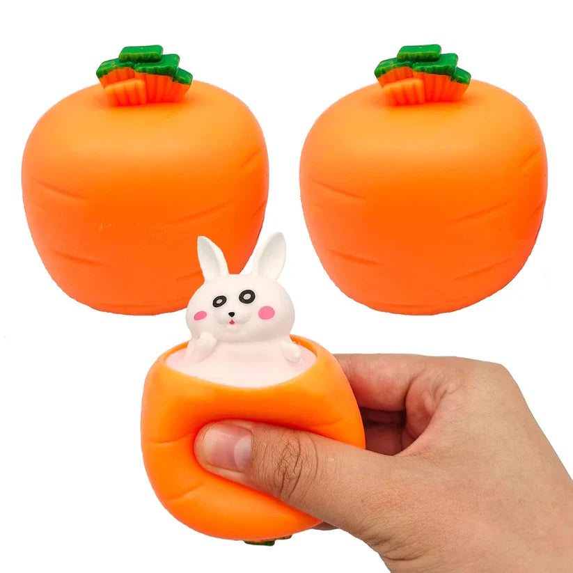 Pop Up Carrot Bunny Toy ( Make life more fun )