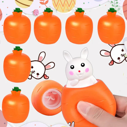 Pop Up Carrot Bunny Toy ( Make life more fun )